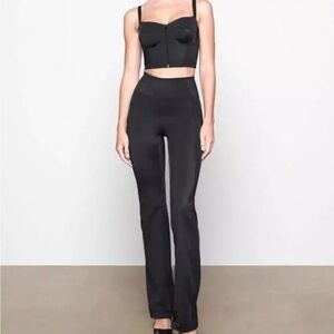 Skims Glam Bustier Bra Onyx Size Large